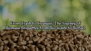 From Trash to Treasure: The Journey of Biomass Briquettes from Bio-waste to Biofuel